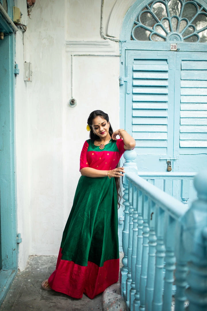 Manjal Couture Aadya Anarkali 3 Manjal Couture Aadya Anarkali