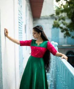 Manjal Couture Aadya Anarkali 10 Manjal Couture Aadya Anarkali