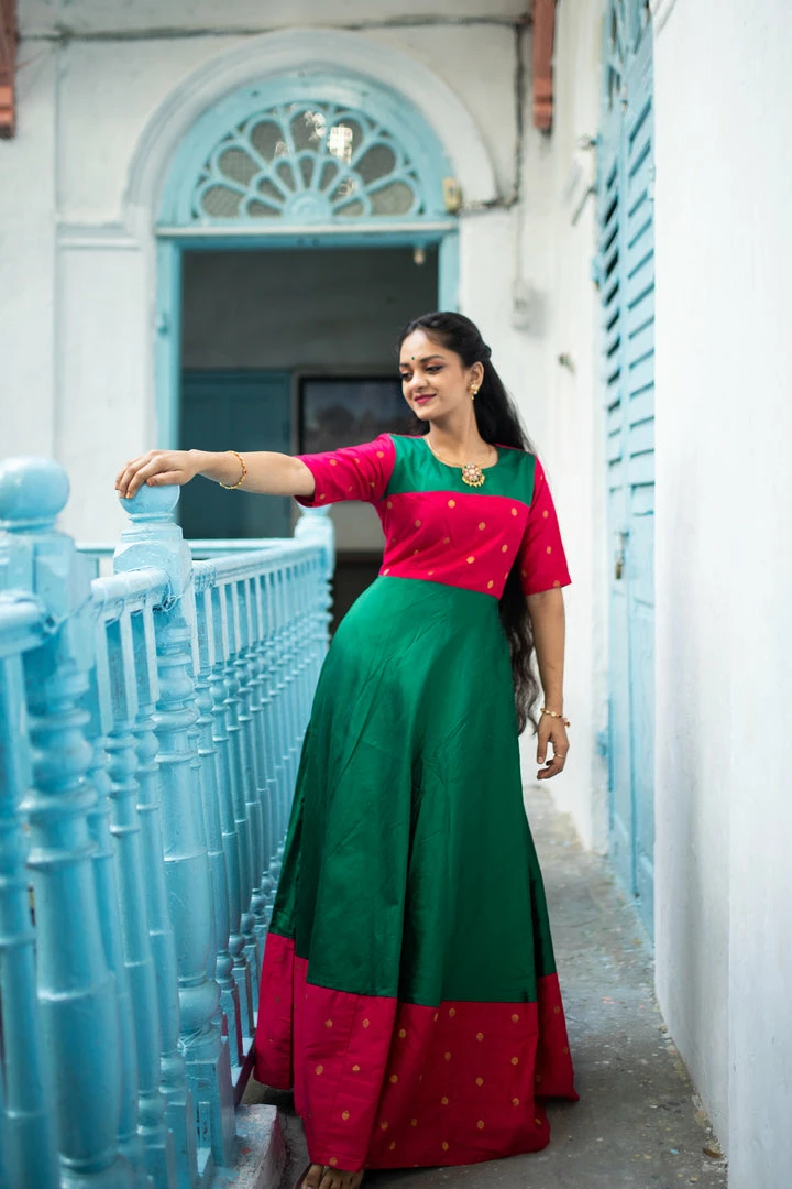 Manjal Couture Aadya Anarkali 5 Manjal Couture Aadya Anarkali