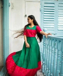 Manjal Couture Aadya Anarkali 13 Manjal Couture Aadya Anarkali