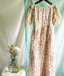 Manjal Couture Tulip Dress Margazhi Moments