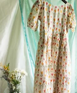 Manjal Couture Tulip Dress Margazhi Moments