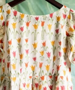 Manjal Couture Tulip Dress Margazhi Moments