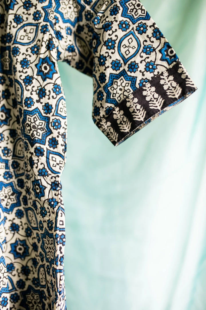 Manjal Couture Mahi Suit Set - Indigo 4 Manjal Couture Mahi Suit Set - Indigo