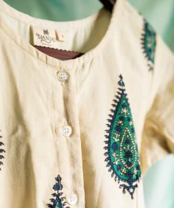 Manjal Couture Margazhi Moments Mahi Suit Set - Beige