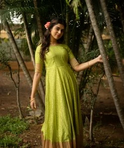 Manjal Couture Margazhi Moments Manya Green