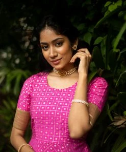 Manjal Couture Manya Pink Margazhi Moments