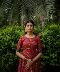 Manjal Couture Manya Maroon