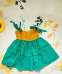 Manjal Couture Fern - Yellow Mini