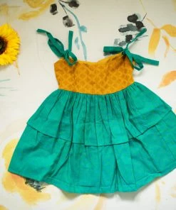 Manjal Couture Fern - Yellow Mini