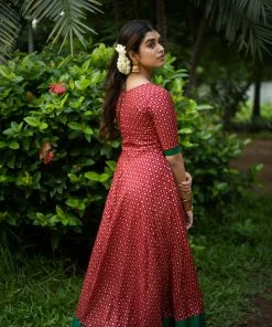 Manjal Couture Manya Maroon