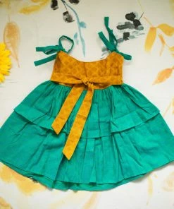 Manjal Couture Fern - Yellow Mini