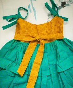 Manjal Couture Fern - Yellow Mini