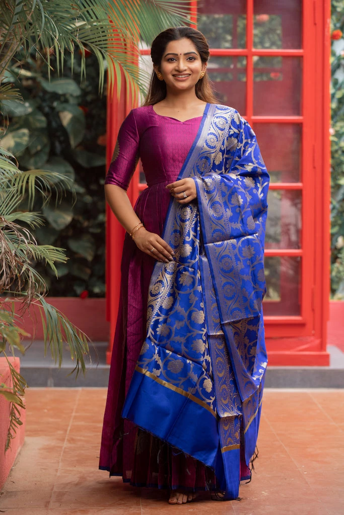 The Anarkali Store Quirk Factory Driti Purple 2 The Anarkali Store Quirk Factory Driti Purple