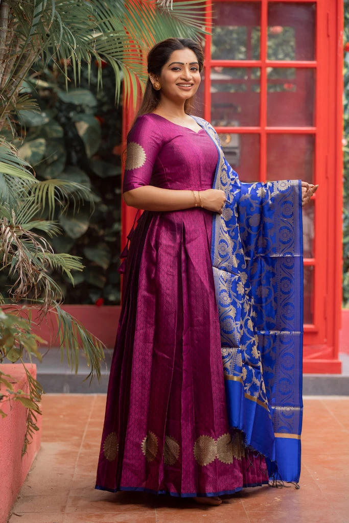 The Anarkali Store Quirk Factory Driti Purple 5 The Anarkali Store Quirk Factory Driti Purple