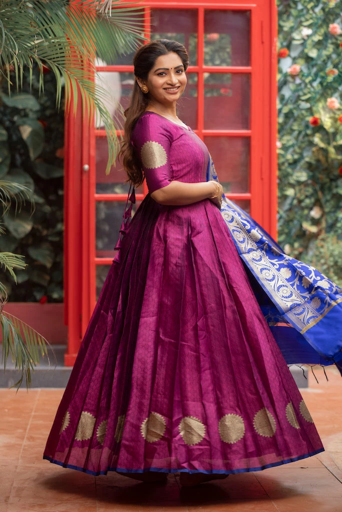 The Anarkali Store Quirk Factory Driti Purple 1 The Anarkali Store Quirk Factory Driti Purple