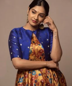 The Stitches Margazhi Moments Mayuri - Blue