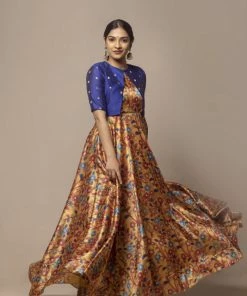 The Stitches Margazhi Moments Mayuri - Blue