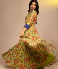 The Stitches Margazhi Moments Aarohi - Green