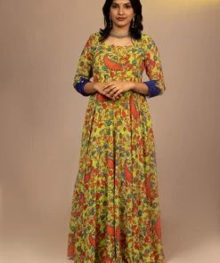 The Stitches Margazhi Moments Aarohi - Green