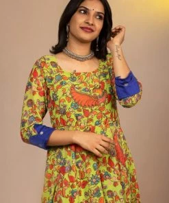 The Stitches Margazhi Moments Aarohi - Green