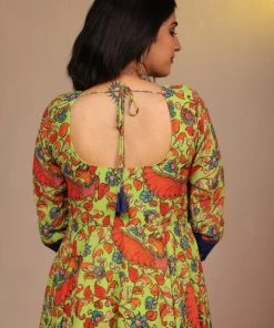 The Stitches Margazhi Moments Aarohi - Green