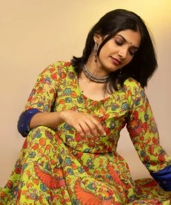 The Stitches Margazhi Moments Aarohi - Green