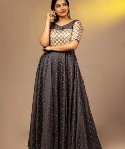 The Stitches Margazhi Moments Kaira - Grey