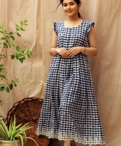 ANECDOTE Checkards Blue