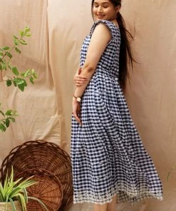 ANECDOTE Checkards Blue