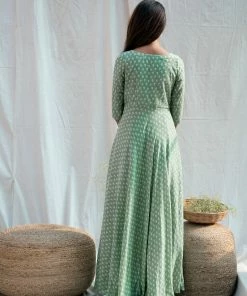 Niram Aadya - Sage Green