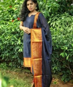 KUNDAVAI Narayani Checks Blue