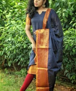 KUNDAVAI Narayani Checks Blue