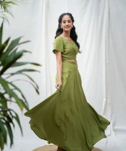 Niram Ever Willow Mouna - Kiwi Green