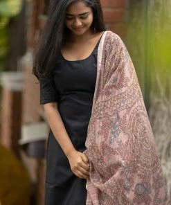 Ekanta Margazhi Moments Madhubani Black And Rust Brown