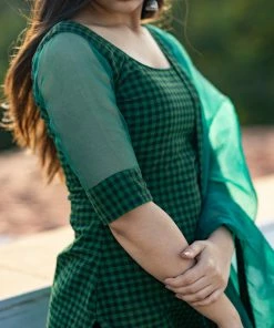 Ekanta Utharika Green And Black Margazhi Moments