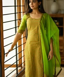 Ekanta Utharika Green And Orange Margazhi Moments