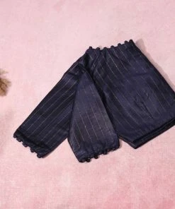 Ekanta Blouse- Sangamithrai Navy