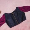 Ekanta Blouse - Athulya Magenta Tops & Blouses