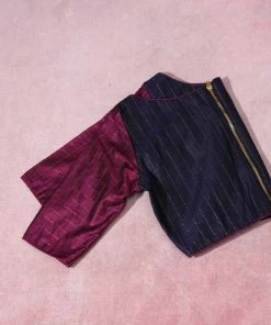 Ekanta Blouse - Athulya Magenta Tops & Blouses