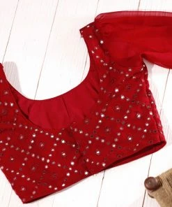 Ekanta Tops & Blouses Blouse - Avantika Maroon