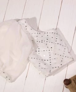 Ekanta Tops & Blouses Blouse - Avantika White