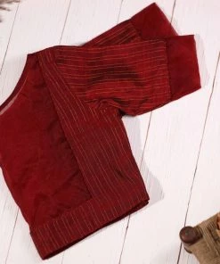 Ekanta Tops & Blouses Blouse- Kanimozhi Maroon