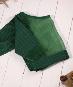 Ekanta Blouse- Kanimozhi Green Tops & Blouses 7 Ekanta Blouse- Kanimozhi Green Tops & Blouses