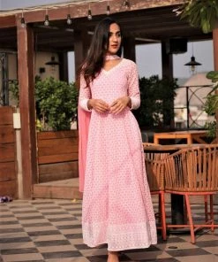 Label RishMaan Afreen - Pink Uptown Contemporary