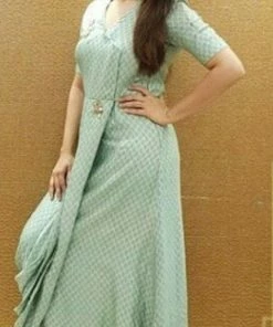 Label RishMaan Ensemble Of Drapes Uptown Contemporary