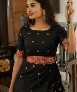 Ekanta Kara Black Dress Margazhi Moments
