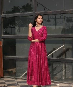 Label RishMaan Uptown Contemporary Soraya - Magenta