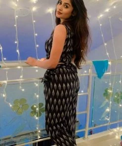 KUNDAVAI Savannah - Black Ikkat Co-Ord Set