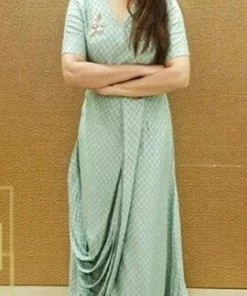 Label RishMaan Ensemble Of Drapes Uptown Contemporary